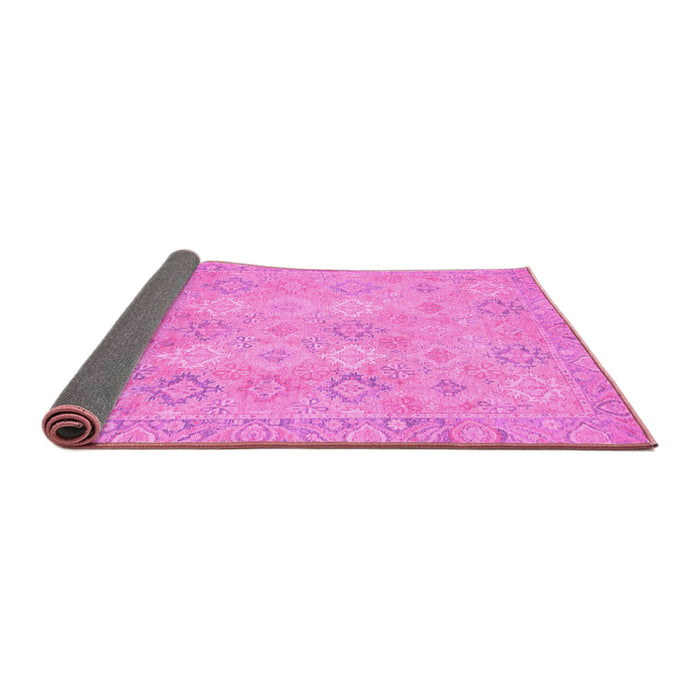 Sideview of Oriental Pink Modern Rug, abs2644pnk