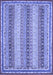 Oriental Blue Modern Rug, abs2645blu