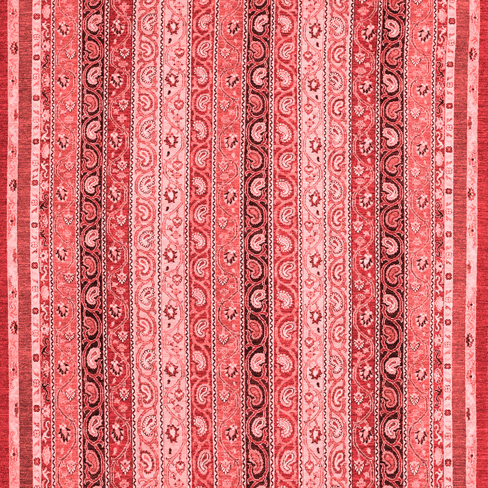 Machine Washable Oriental Red Modern Rug, wshabs2645red