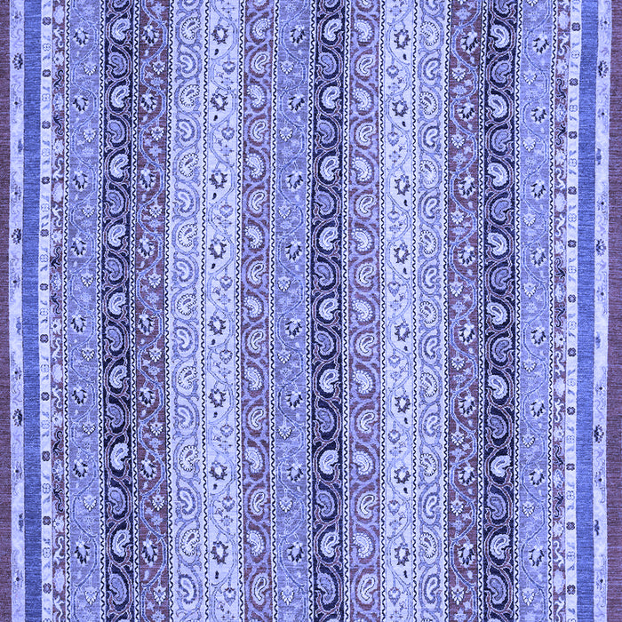 Machine Washable Oriental Blue Modern Rug, wshabs2645blu