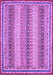 Machine Washable Oriental Purple Modern Area Rugs, wshabs2645pur