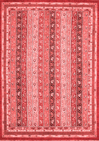 Oriental Red Modern Rug, abs2645red