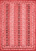 Oriental Red Modern Area Rugs