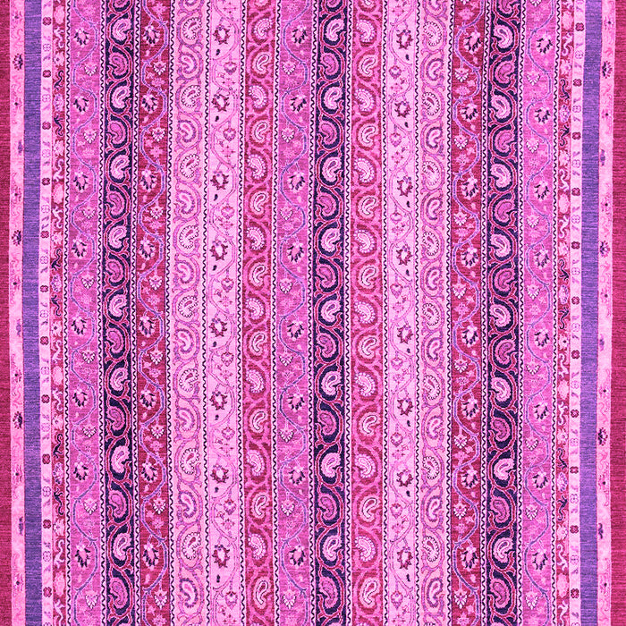 Machine Washable Oriental Pink Modern Rug, wshabs2645pnk
