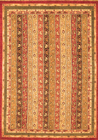 Oriental Orange Modern Rug, abs2645org