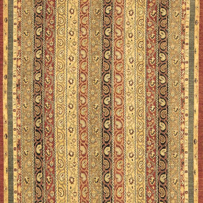 Machine Washable Oriental Brown Modern Rug, wshabs2645brn