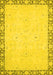 Oriental Yellow Modern Rug, abs2646yw