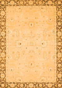 Oriental Orange Modern Rug, abs2646org