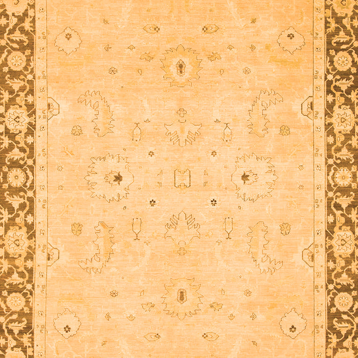 Oriental Orange Modern Rug, abs2646org