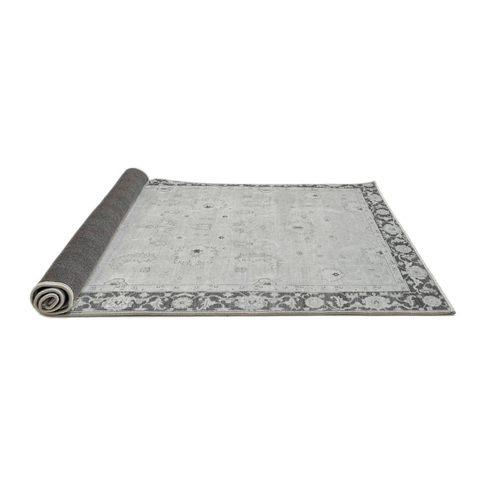 Sideview of Oriental Gray Modern Rug, abs2646gry