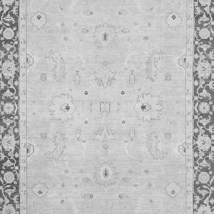 Machine Washable Oriental Gray Modern Rug, wshabs2646gry