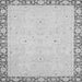 Square Oriental Gray Modern Rug, abs2646gry