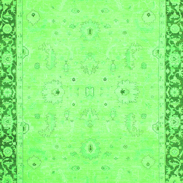 Oriental Green Modern Rug, abs2646grn