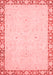 Oriental Red Modern Area Rugs