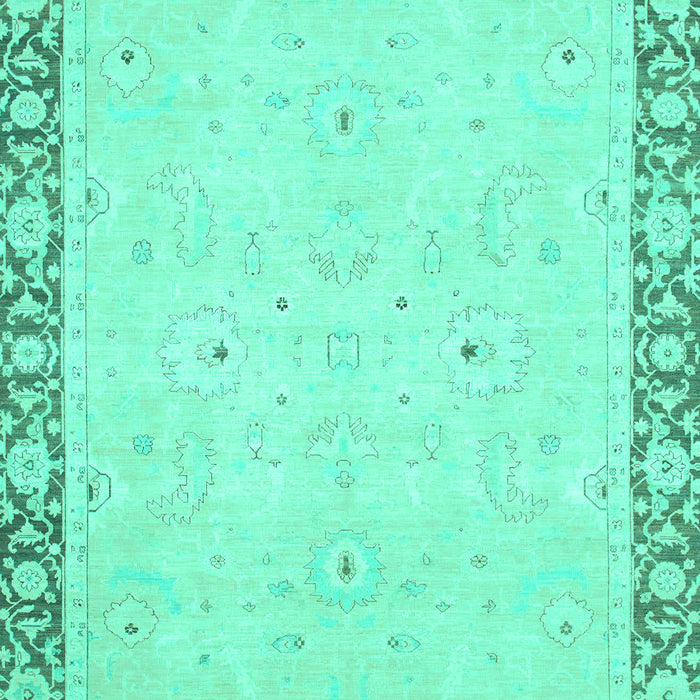 Oriental Turquoise Modern Rug, abs2646turq