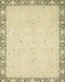 Machine Washable Abstract Brown Gold Rug, wshabs2646