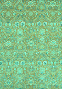 Oriental Turquoise Modern Rug, abs2647turq