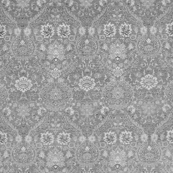 Machine Washable Oriental Gray Modern Rug, wshabs2647gry