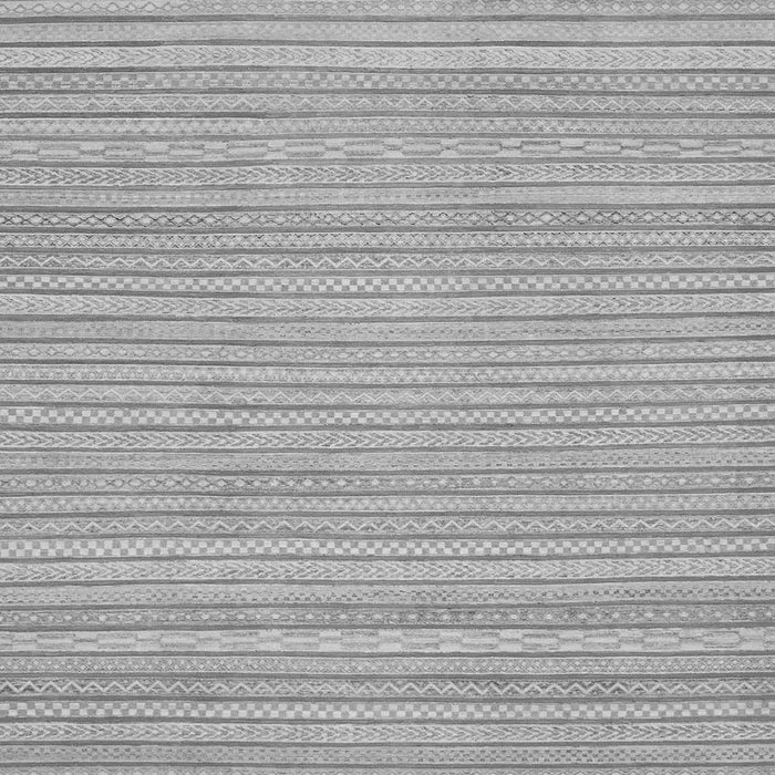 Square Oriental Gray Modern Rug, abs2648gry