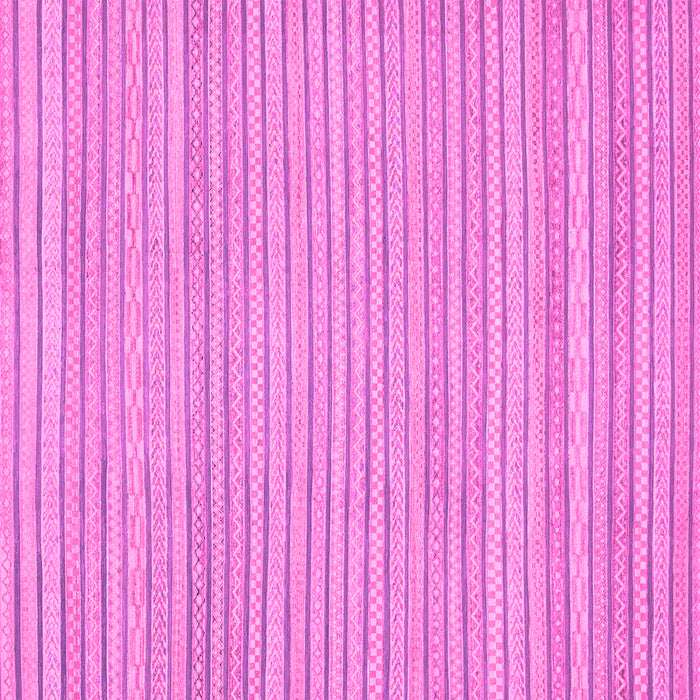 Square Machine Washable Oriental Pink Modern Rug, wshabs2648pnk