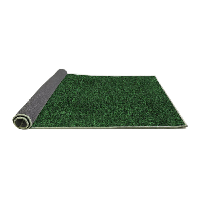 Sideview of Oriental Emerald Green Modern Rug, abs2649emgrn