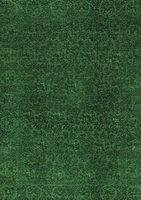 Oriental Emerald Green Modern Rug, abs2649emgrn