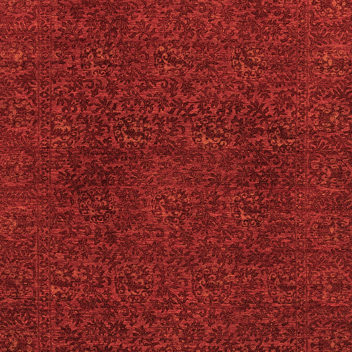 Machine Washable Oriental Orange Modern Area Rugs, wshabs2649org