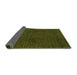 Sideview of Oriental Green Modern Rug, abs2649grn