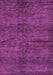 Machine Washable Oriental Purple Modern Area Rugs, wshabs264pur