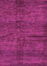 Machine Washable Oriental Pink Modern Rug, wshabs264pnk