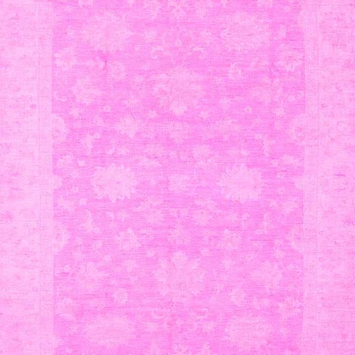 Machine Washable Oriental Pink Modern Rug, wshabs2650pnk