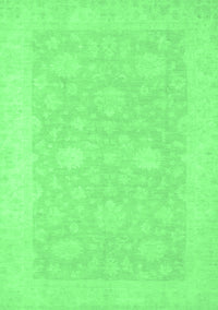 Oriental Emerald Green Modern Rug, abs2650emgrn