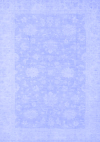 Oriental Blue Modern Rug, abs2650blu