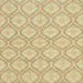 Square Machine Washable Abstract Brown Gold Rug, wshabs2651