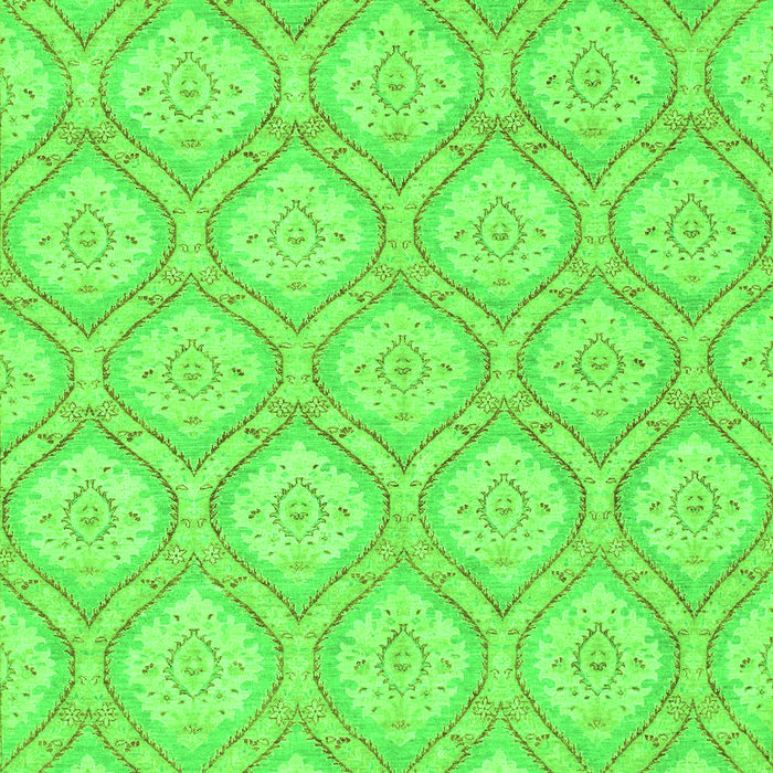 Oriental Green Modern Rug, abs2651grn