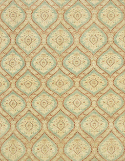 Machine Washable Abstract Brown Gold Rug, wshabs2651