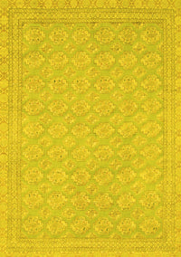 Oriental Yellow Modern Rug, abs2652yw