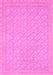 Machine Washable Oriental Pink Modern Rug, wshabs2652pnk