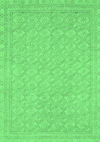 Oriental Emerald Green Modern Rug, abs2652emgrn