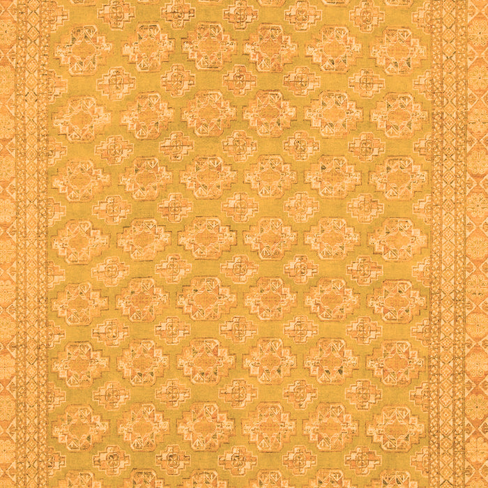 Machine Washable Oriental Orange Modern Area Rugs, wshabs2652org