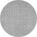 Round Oriental Gray Modern Rug, abs2652gry