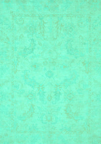 Oriental Turquoise Modern Rug, abs2653turq