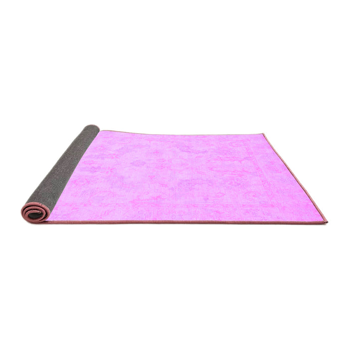 Sideview of Oriental Purple Modern Rug, abs2653pur