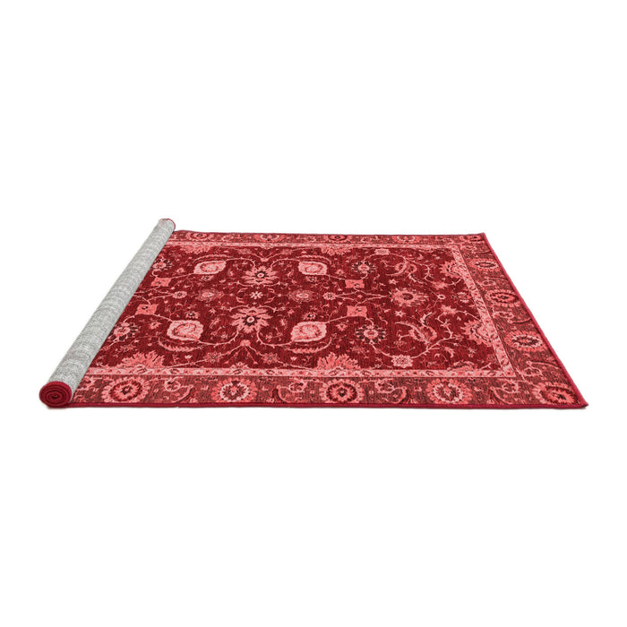 Modern Red Washable Rugs