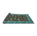 Sideview of Oriental Light Blue Modern Rug, abs2654lblu