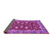 Sideview of Oriental Purple Modern Rug, abs2654pur