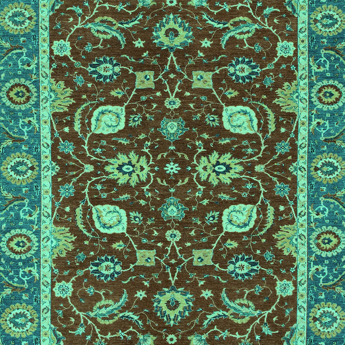 Oriental Turquoise Modern Rug, abs2654turq