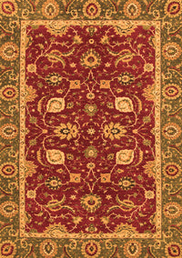 Oriental Orange Modern Rug, abs2654org