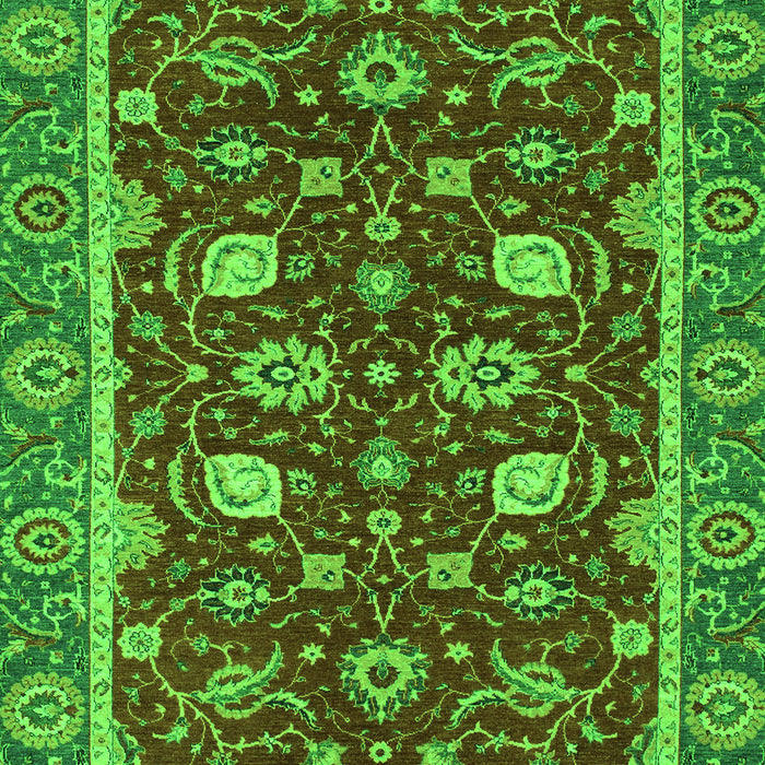 Oriental Green Modern Rug, abs2654grn