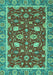 Oriental Turquoise Modern Rug, abs2655turq